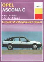 OPEL ASCONA выпуска с 1981 по 1988 г.